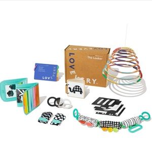 Items from the Lovevery Looker Play kit